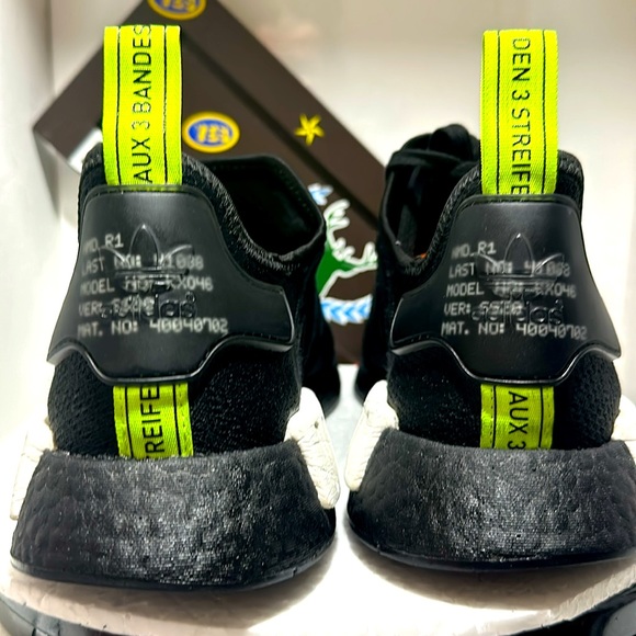 NMD_R1 Rare ADIDAS | VNDS Limited Run | 'Black Signal Green white ' EF4268 Size - Picture 5 of 14